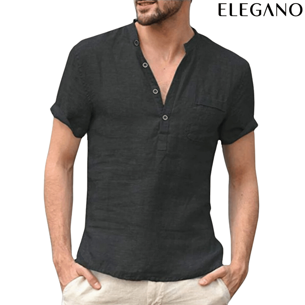 Camiseta Masculina de Linho Limen.